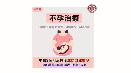 【38歲AMH 0.8成功自然懷孕】中醫調經助孕安胎三部曲（真人真事） - 醫師坊中醫診所 EC.Fong Chinese Medicine Clinic