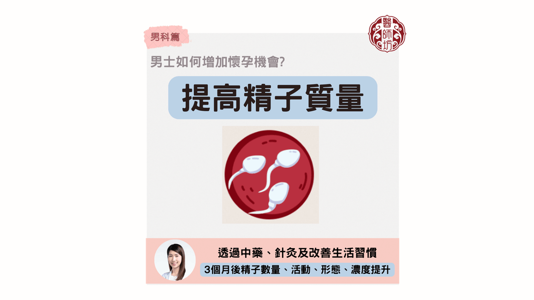 【提升男性精子質素：中醫與生活習慣全攻略】 - 醫師坊中醫診所 EC.Fong Chinese Medicine Clinic